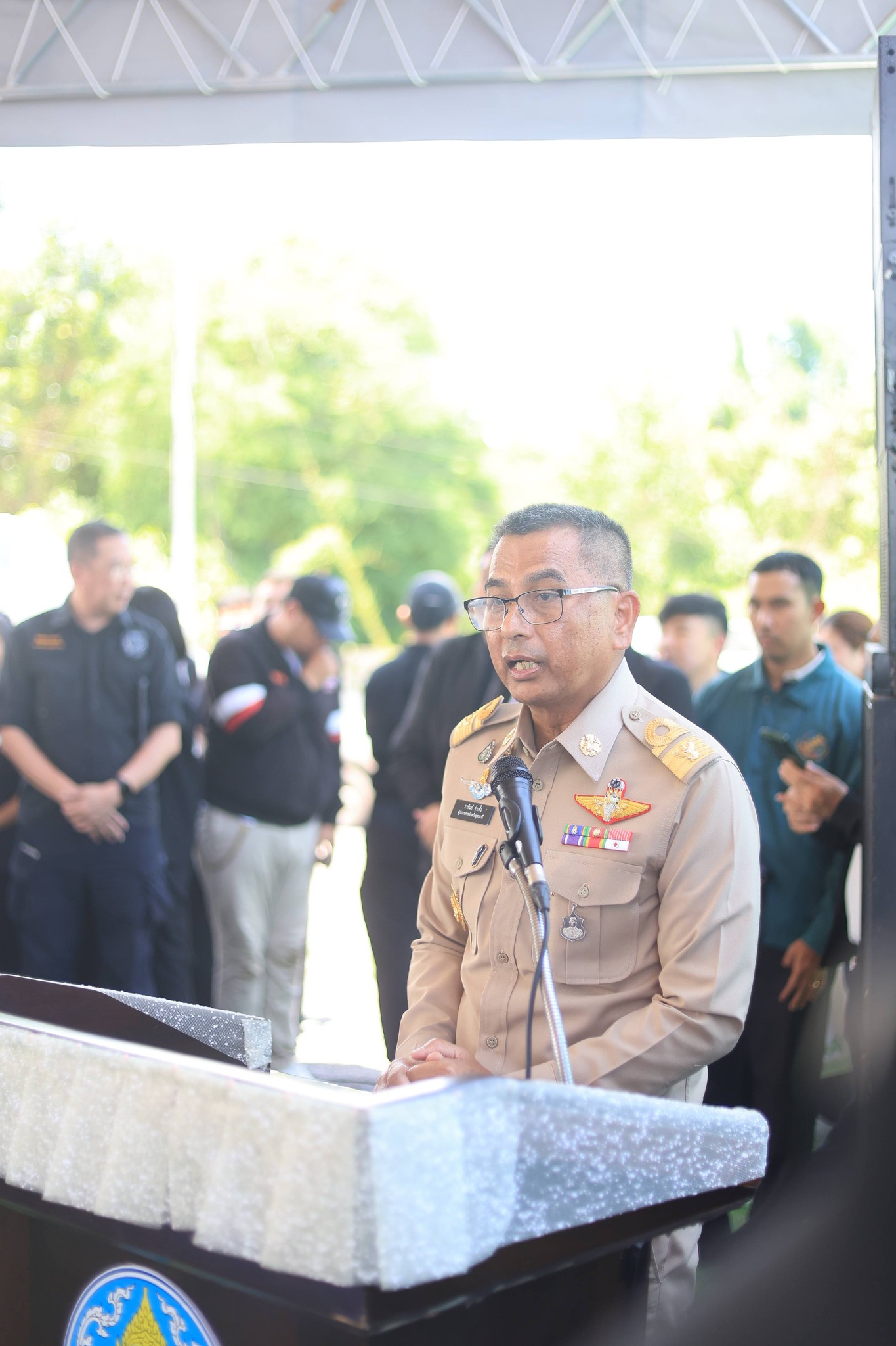 title - ส.ป.ก. ร่วมติดตาม รัฐมนตรีว่าการกระทรวงเกษตรและสหกรณ์ และคณะ ลงพื้นที่ติดตามสถานการณ์ การบริหารจัดการน้ำ จังหวัดอุดรธานี